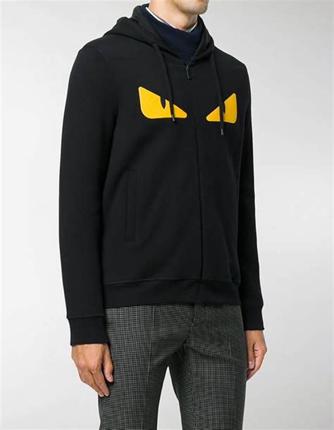 pre owned fendi monster|Fendi monster hoodie.